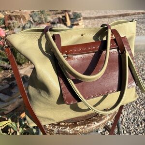 Henry Beguelin Tote Crossbody Handbag